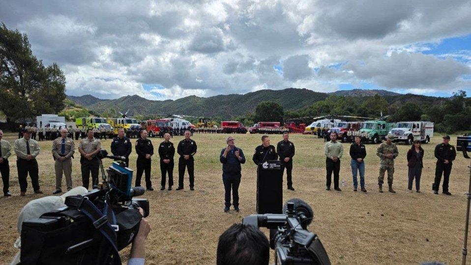 CAL FIRE, The County of Los Angeles Fire Department and Partners Drive Home the Importance of Community Action During Wildfire Preparedness 